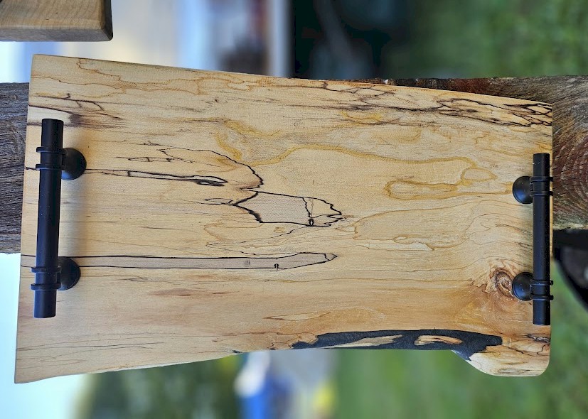 Spalted Sugar Maple Charcuterie Board 10