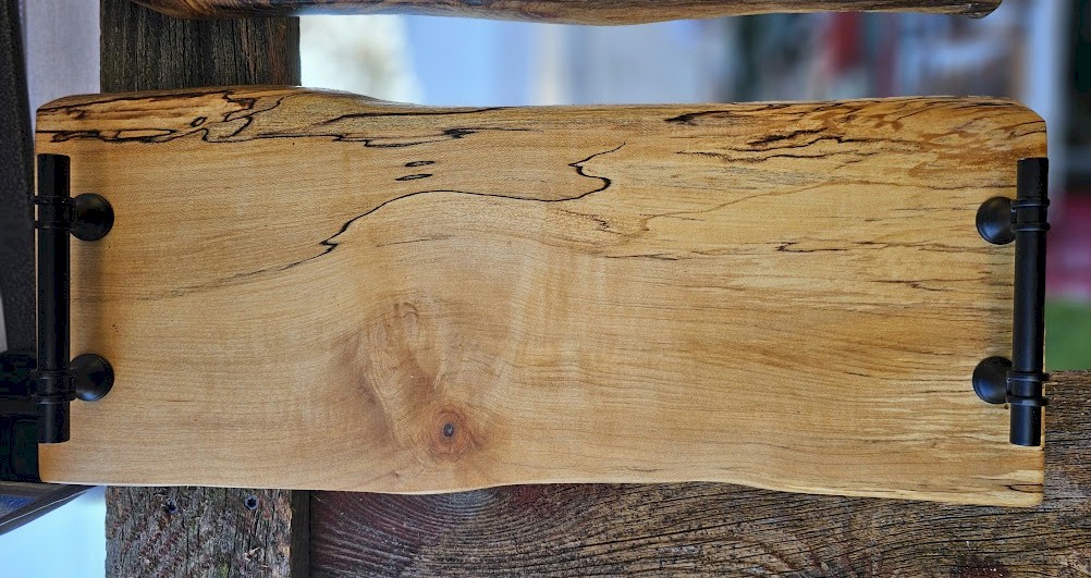 Spalted Sugar Maple Charcuterie Board 12