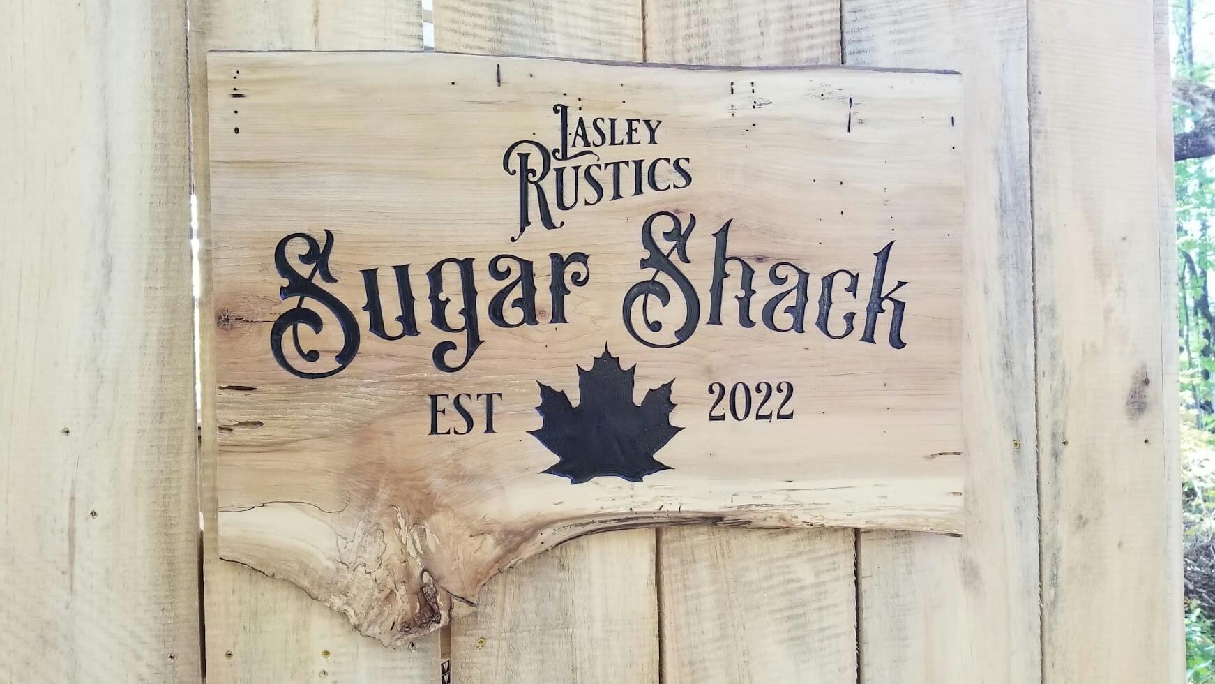 Sugar Maple Sign